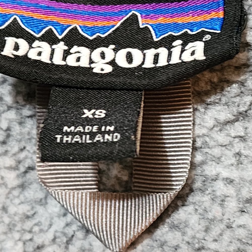 Patagonia Women's Gray Half Zip Polyester XS Pullover - HAML22 - Picture 4 of 5